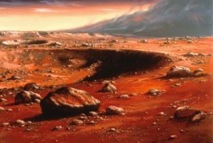 Painting by Ludek Pesek